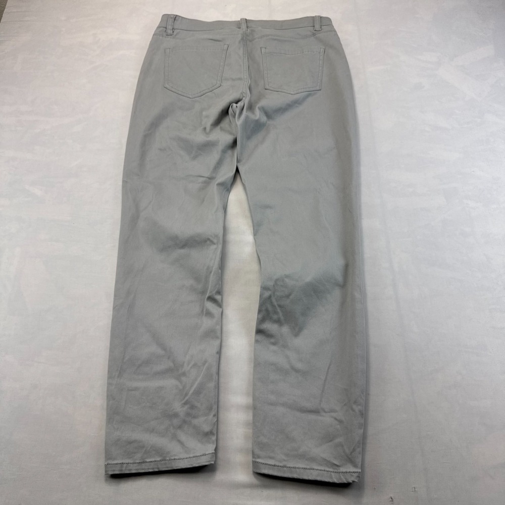 Buffalo David Bitton Pants Womens 6/28 Gray Classic Five-Pocket Straight Leg - Picture 2 of 7